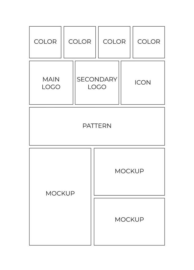 branding guideline image mockup